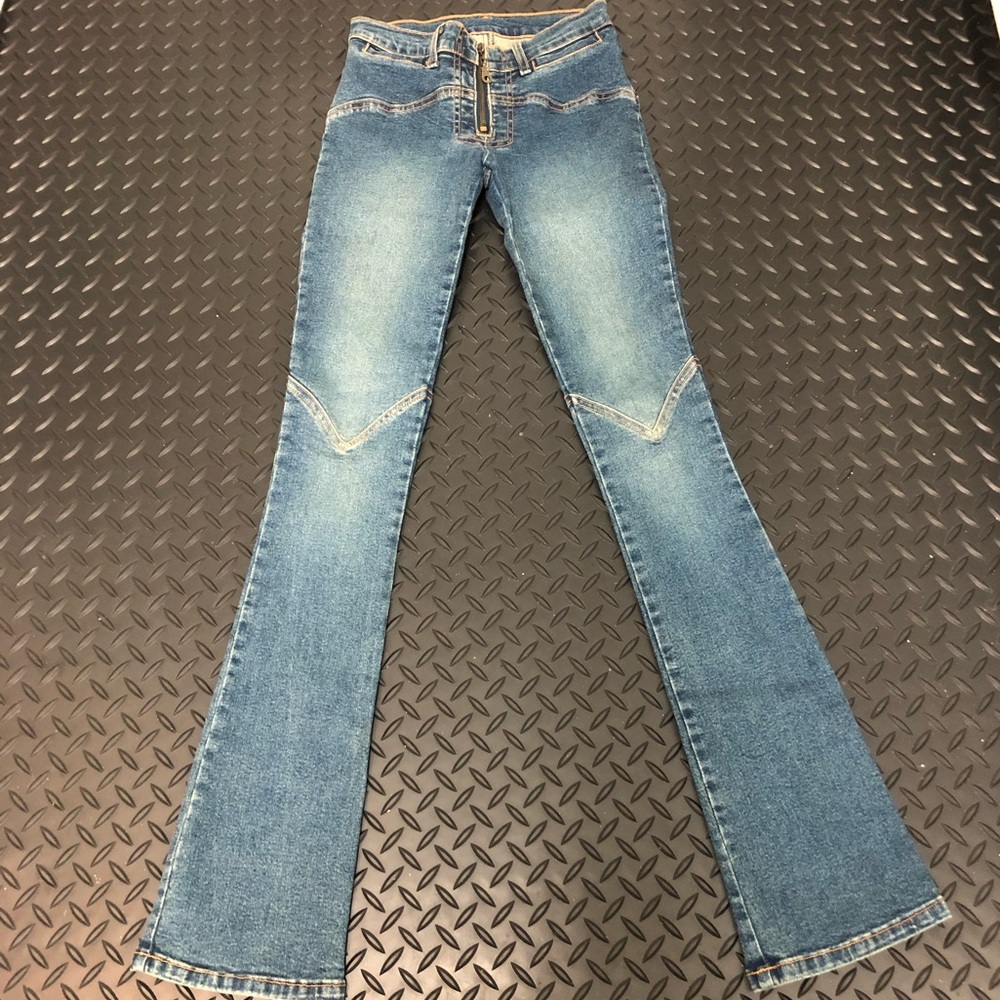 Vintage Skinny Flare Jeans Size XS